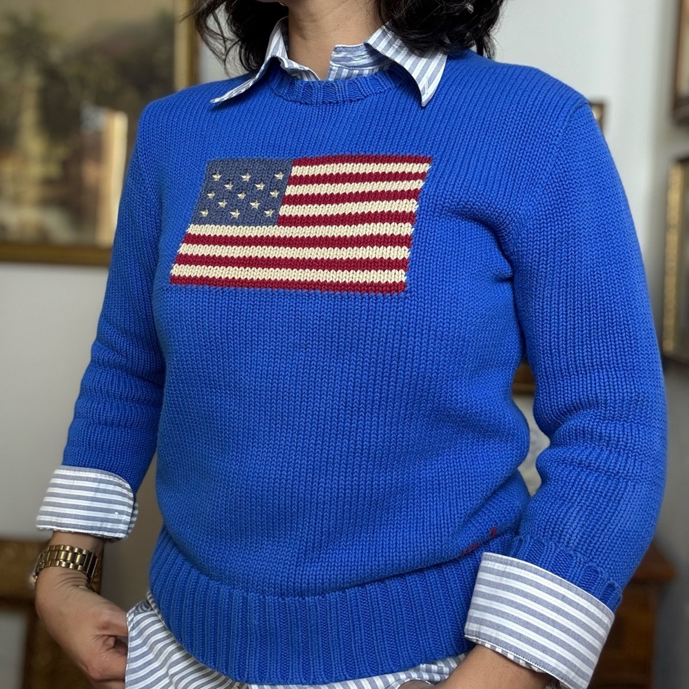 Ralph Lauren Flag Sweater